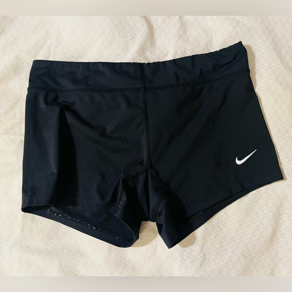 Nike Pro Athletic Fitted Shorts Black  sz M